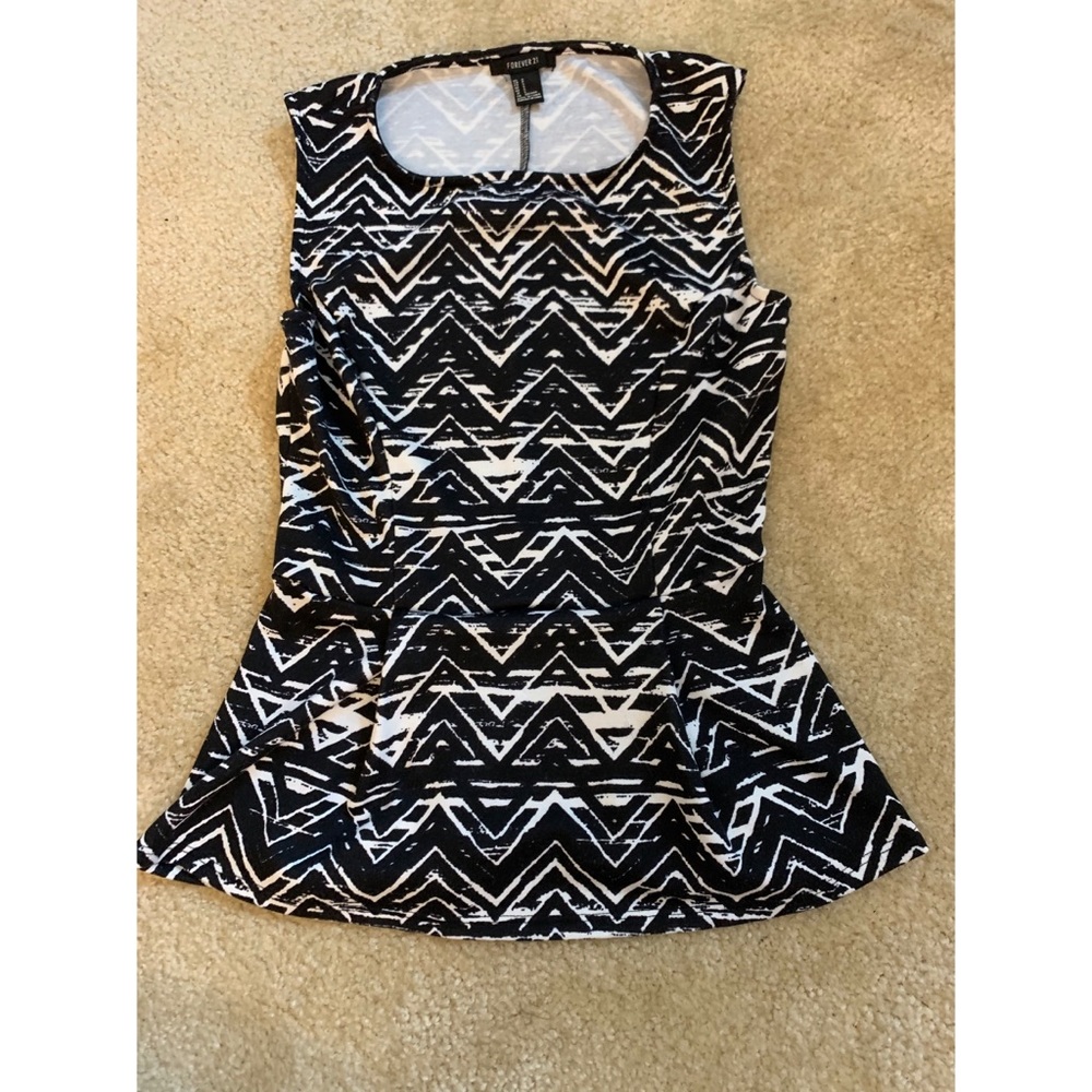 Forever 21 peplum top